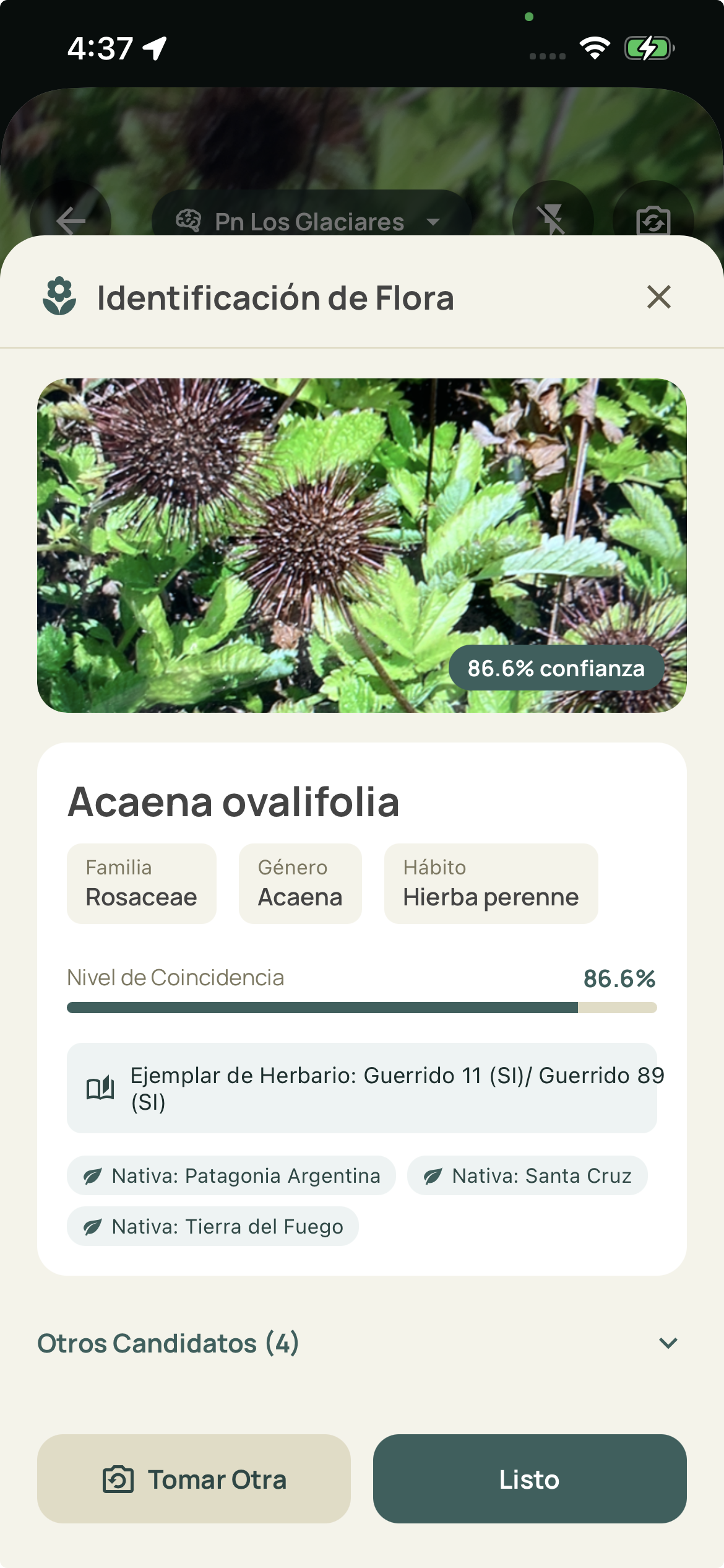 Identificación de Flora con IA Offline