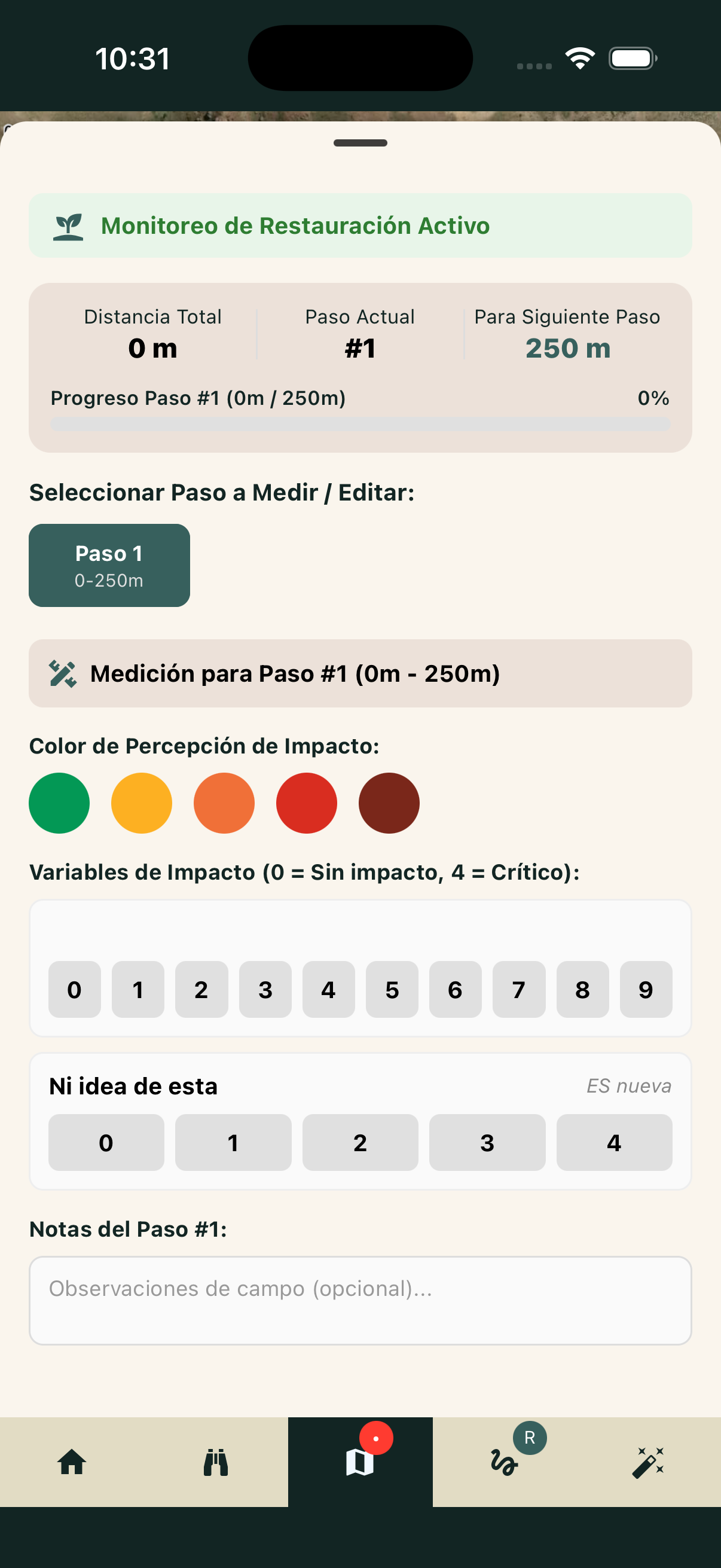 Restauración y Mantenimiento de Senderos